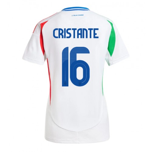 Italija Bryan Cristante #16 Gostujuci Dres za Ženska EP 2024 Kratak Rukav